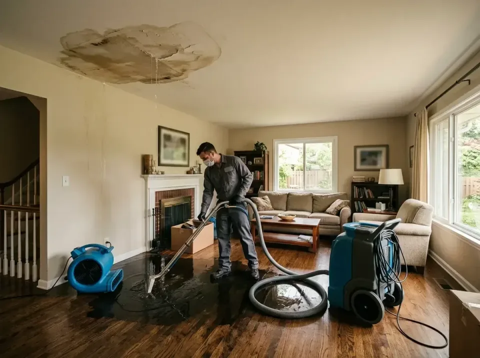 attic-pipe-burst-ceiling-drip-008 — frequently asked questions, Water Damage Restoration & Carpet Care in Cedartown, GA